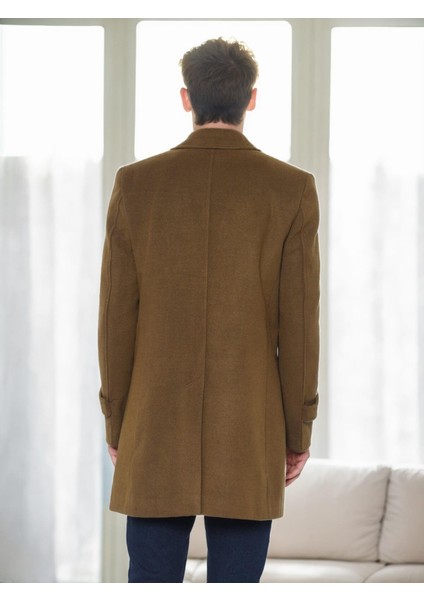 PLT9226 Dewberry Battal Palto-Camel fiyatları