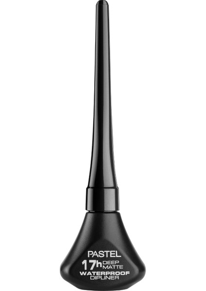 Pastel Deep Matte Waterproof Dipliner - Mat Dipliner, Siyah, 4.5 ml modelleri