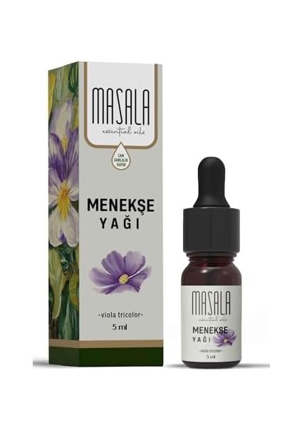 Masala Menekşe Yağı 5 Ml. (Violet Essential Oil)