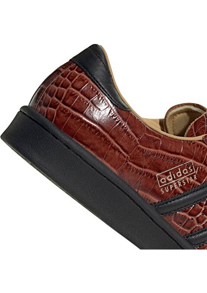 Superstar Vintage Unisex Günlük Ayakkabı JQ3258 Kahverengi
