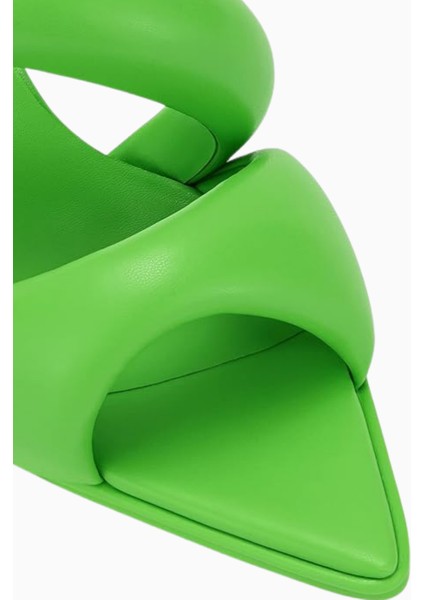 Sara Vegan Deri Kadın Mules fiyatları