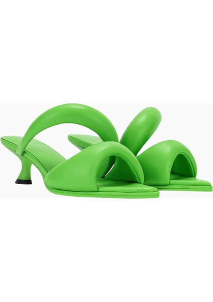 Sara Vegan Deri Kadın Mules fırsatları