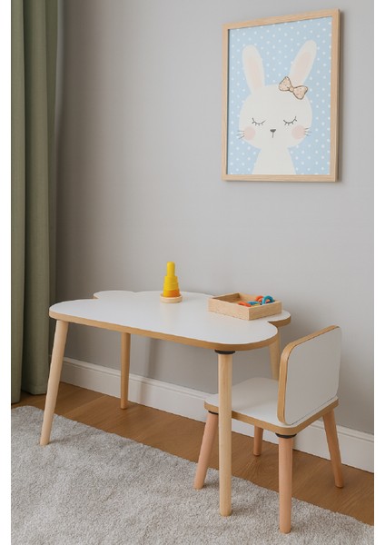 Çocuk Aktivite Masası, Etkinlik Masası, Çocuk, Sincap Çalışma Masa- Sandalye Takımı Yaz- Sil Yüzey fırsatları