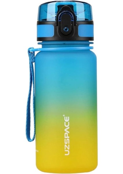 Anaokulu Kreş Mini Boy 350ML Çift Renk Motivasyon Su Matarası 8 Farklı Renk