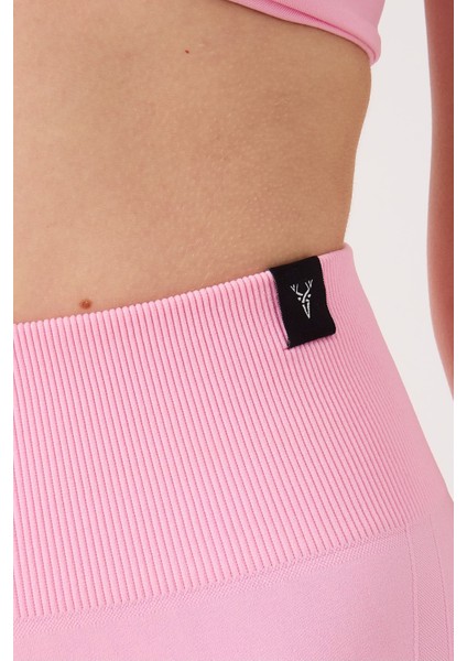 Amara Spor Şort Yüksek Bel Esnek Şekillendirici ve Toparlayıcı Seamless Tayt Kısa Şort fırsatları