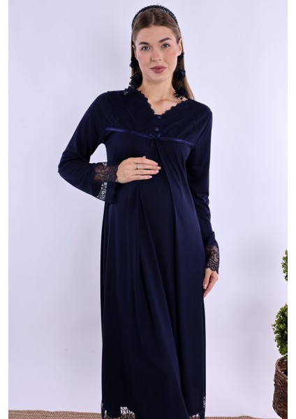 Lacivert Hamile Lohusa Gecelik fiyatları