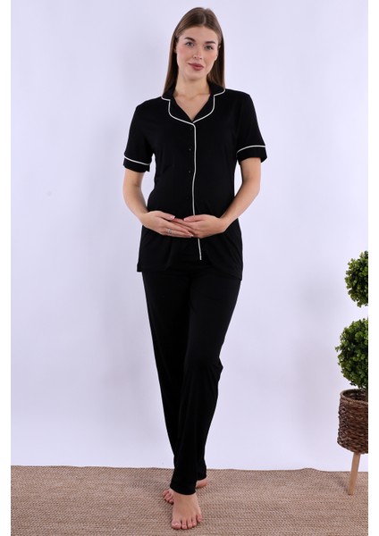 Siyah Hamile Lohusa Pijama Takımı fiyatları