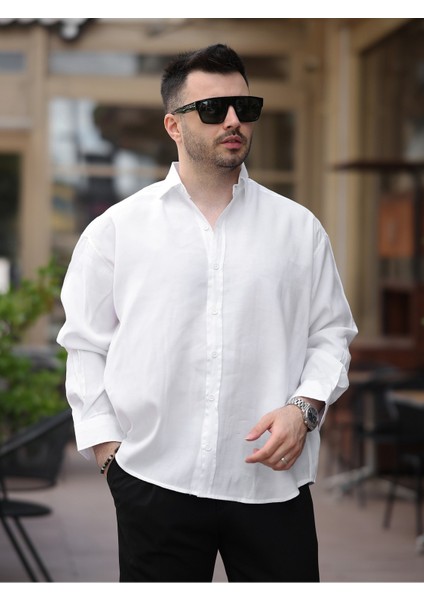 Oversize Oval Kesim Modal Gömlek fiyatları