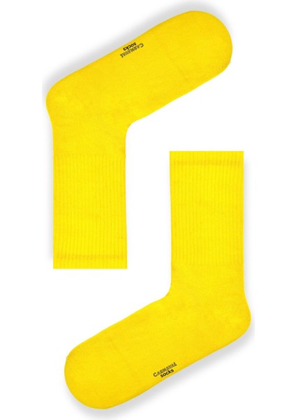 7’li Düz Sade Renkli Spor Çorap Seti | Unisex Günlük ve Spor Kullanım Çorapları fırsatları