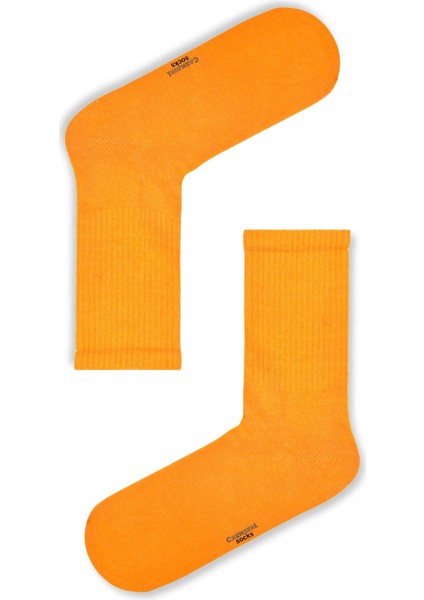 7’li Düz Sade Renkli Spor Çorap Seti | Unisex Günlük ve Spor Kullanım Çorapları