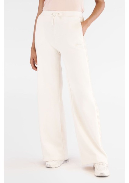 Kadın Dora Aktif Palazzo Fit Eşofman Altı - Beyaz