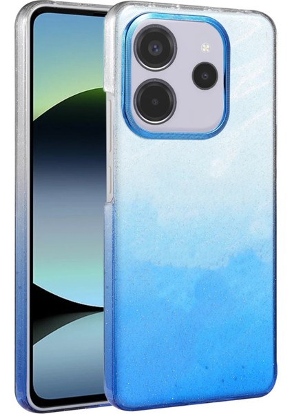 Xiaomi Redmi 12 Glossy Kapak - MAVI-(5796) - X569I188-R45569