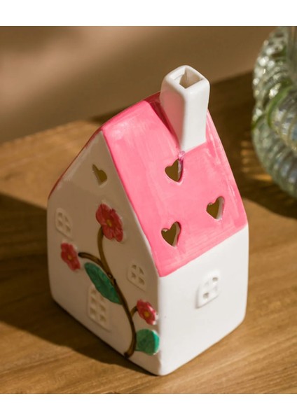 Karışık Işıklı Dekoratif Ev 16 cm fiyatları