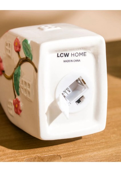 Karışık Işıklı Dekoratif Ev 16 cm fırsatları