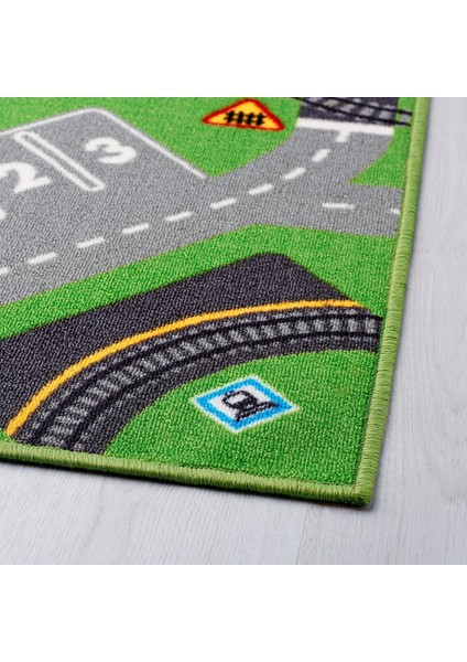 Storabo Çocuk Halısı Yeşil 75 x 133 cm fırsatları