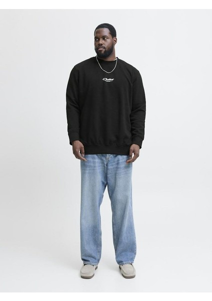 Jack Jones Soho Bisiklet Yaka Büyük Beden Erkek Sweat 12284682 fiyatları