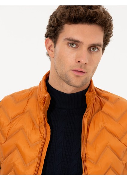 Erkek Turuncu Mont Yelek 50258137-VR051 fiyatları