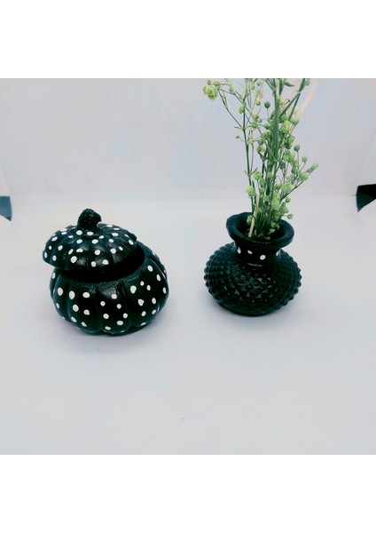 Dekoratif Obje Ham Boyalı Suya Dayanıklı Karma Vazo Mumluk fiyatları