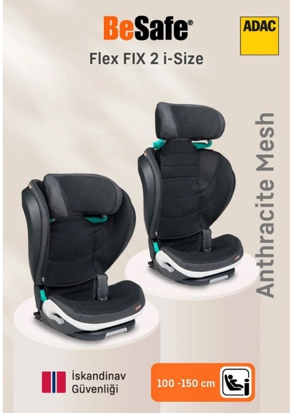 Flex Fıx I-Size 2 Oto Koltuğu modelleri