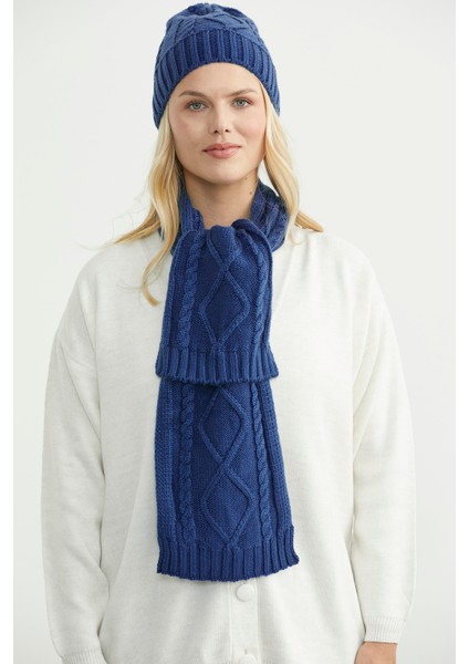 Örme Atkı - Indigo indirimleri