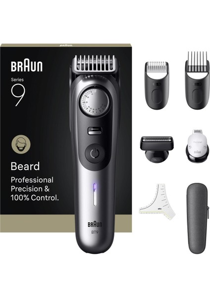 Sakal Düzeltici Series 9, +7 Berber Ekipmanları, 52 Uzunluk, Problade, BT9520