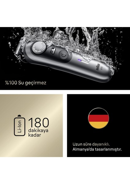 Sakal Düzeltici Series 9, +7 Berber Ekipmanları, 52 Uzunluk, Problade, BT9520