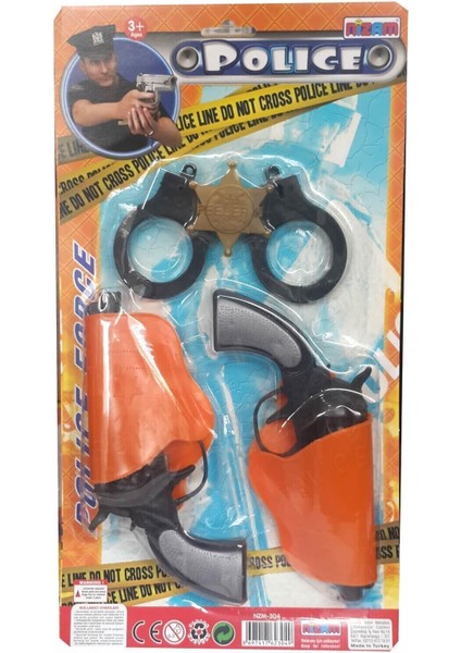 Nizam 304 Oyuncak 2'li Polis Seti