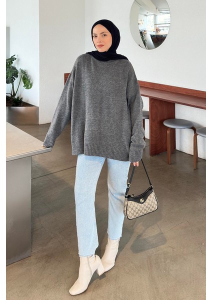 Salaş Dokulu Kazak Antrasit