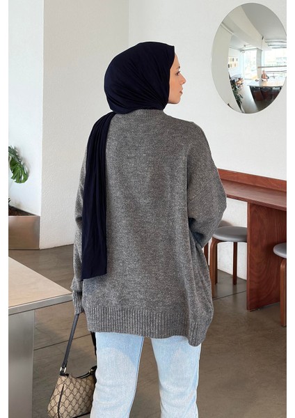 Salaş Dokulu Kazak Antrasit fırsatları