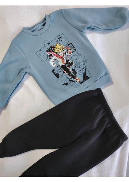 Young Baskılı Erkek Çocuk Takım