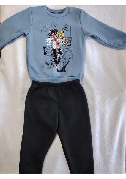 Young Baskılı Erkek Çocuk Takım modelleri