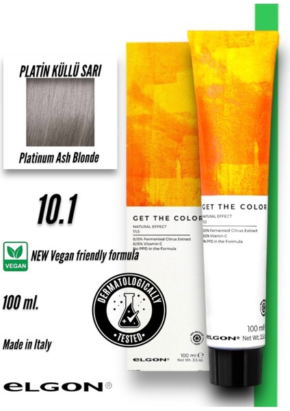 Get The Color 10.1 Profesyonel Saç Boyası (100 Ml.) (Oksidansız)