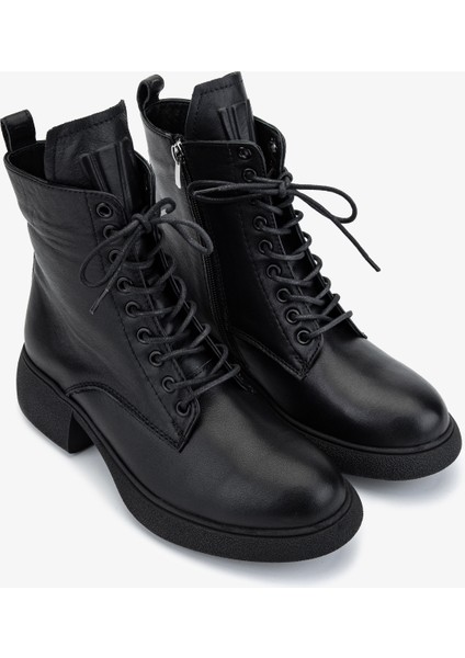 Kadın Hakiki Deri Siyah Casual Bot 434 1305 Bn Bot SK25-26 Sıyah Dr fiyatları