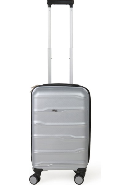 Pp Kabin Boy Valiz - Gümüş - 58X33X23 cm