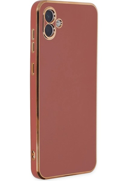 Samsung Galaxy A04 Kılıf Volet Silikon - Kırmızı