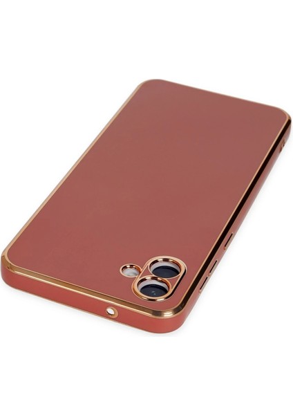 Samsung Galaxy A04 Kılıf Volet Silikon - Kırmızı