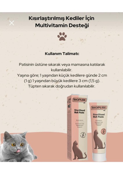 Kısırlaştırılmış Kediler Için Besleyici Destek ve Tüy Yumağının Kolay Atılmasını Sağlama modelleri