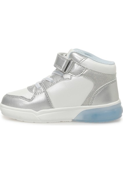 Arendelle-Int 5pr Gümüş Kız Çocuk High Sneaker modelleri