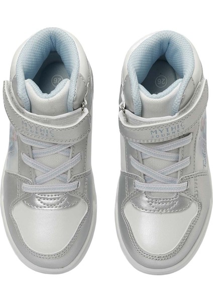 Arendelle-Int 5pr Gümüş Kız Çocuk High Sneaker fırsatları