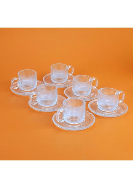 Salvador 12 Parça Çay Fincanı Seti - Şeffaf fiyatları