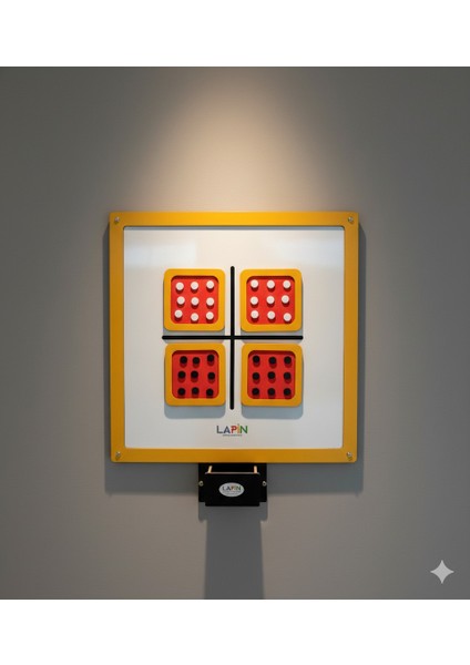 Pentago Oyunu – Zeka ve Strateji Geliştiren Eğitici Duvar Oyunu, Okul/ofis Ortak Alanları Için