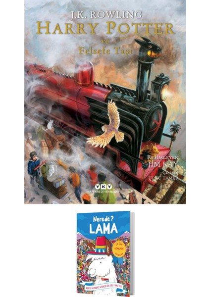 Harry Potter ve Felsefe Taşı Özel Baskı (Lama Nerede Hediyeli)