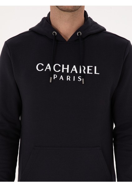 Erkek Lacivert Regular Fit %100 Pamuk Bisiklet Yaka Sweatshirt 50318946-VR033