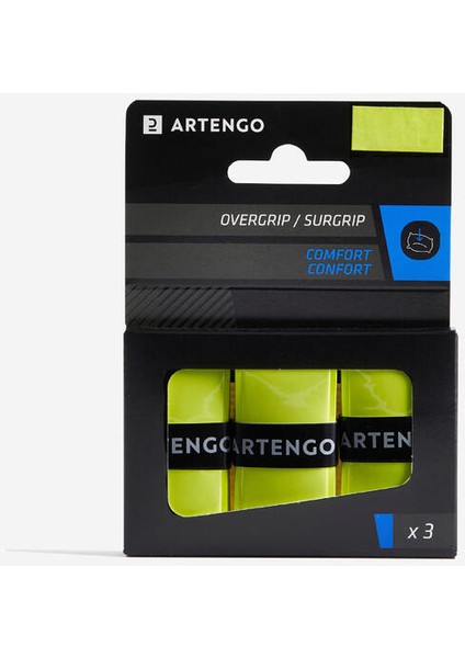 Tenis Overgrip - Turuncu - 3 Adet - Comfort modelleri