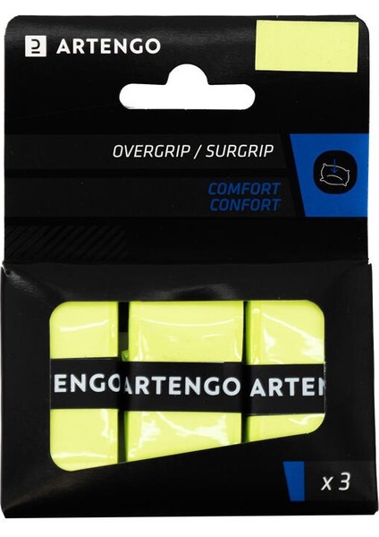 Tenis Overgrip - Turuncu - 3 Adet - Comfort fırsatları
