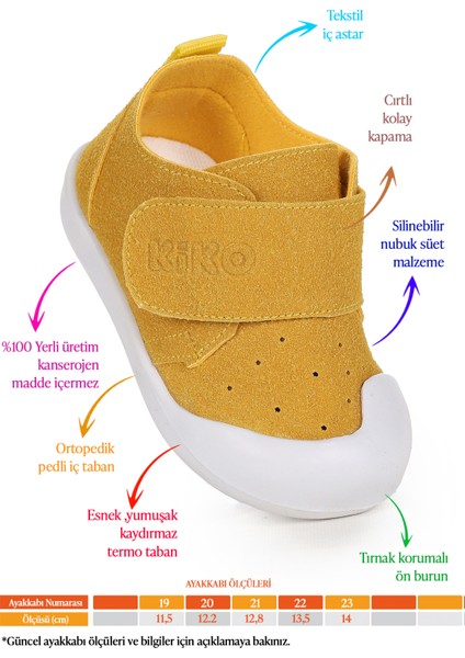 Rosie Ilk Adım Cırtlı Kız Bebek Günlük Ayakkabı fiyatları