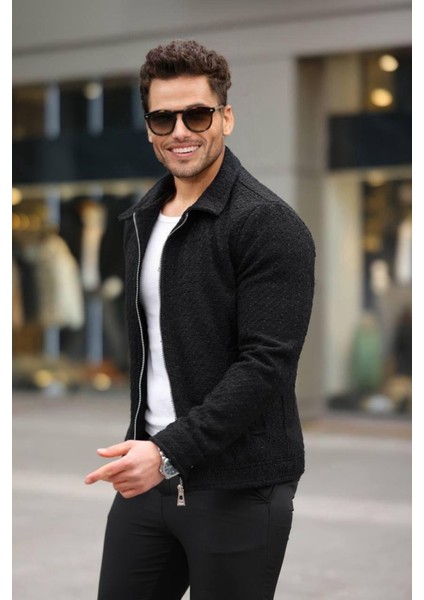 Erkek Mevsimlik Oldmoney Culture Tüvit Kumaş Basic Ceket