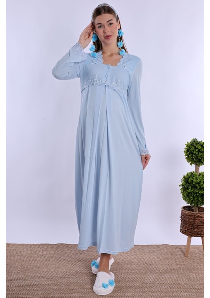 Mavi Hamile Lohusa Gecelik indirimleri