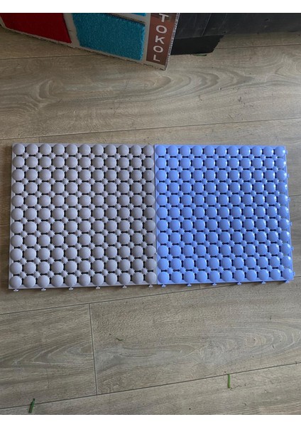 Pvc Geçmeli Kaydırmaz, Hijyenik Islak Zemin Karosu 33X33 cm (10 Adet) indirimleri