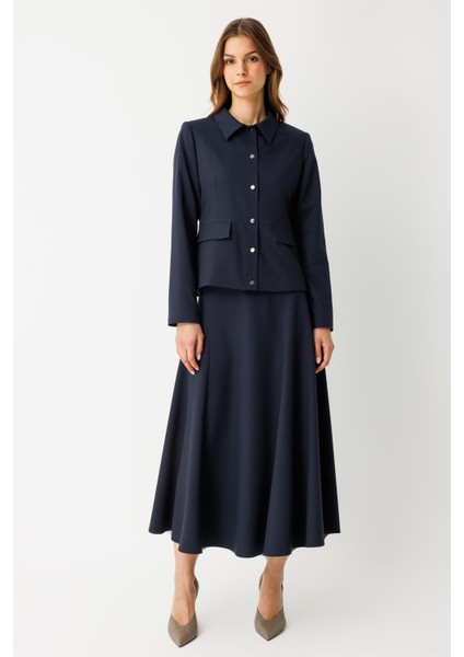 Ceket Etek Takım Laci